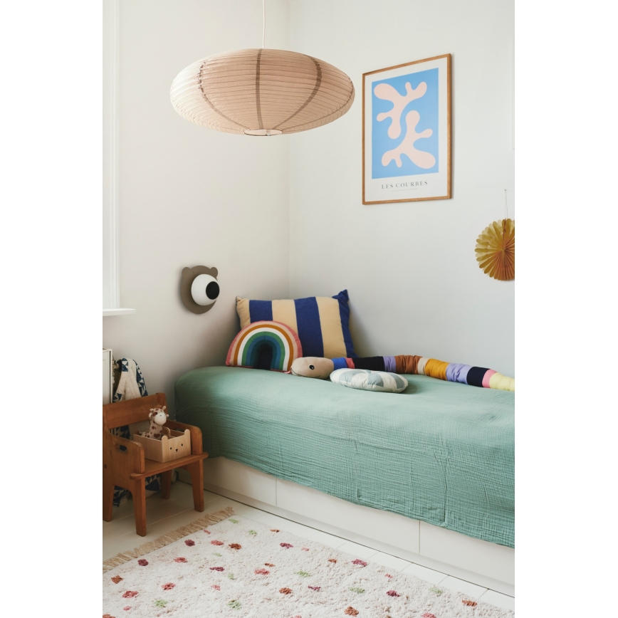 Nordlux - Lampenschirm für Kronleuchter VILLO E27 Ø 60 cm braun
