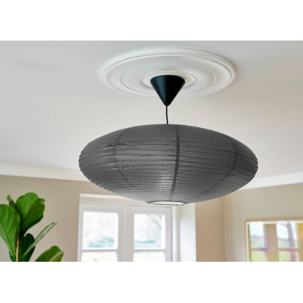 Nordlux - Lampenschirm für Kronleuchter VILLO E27 Ø 60 cm grau