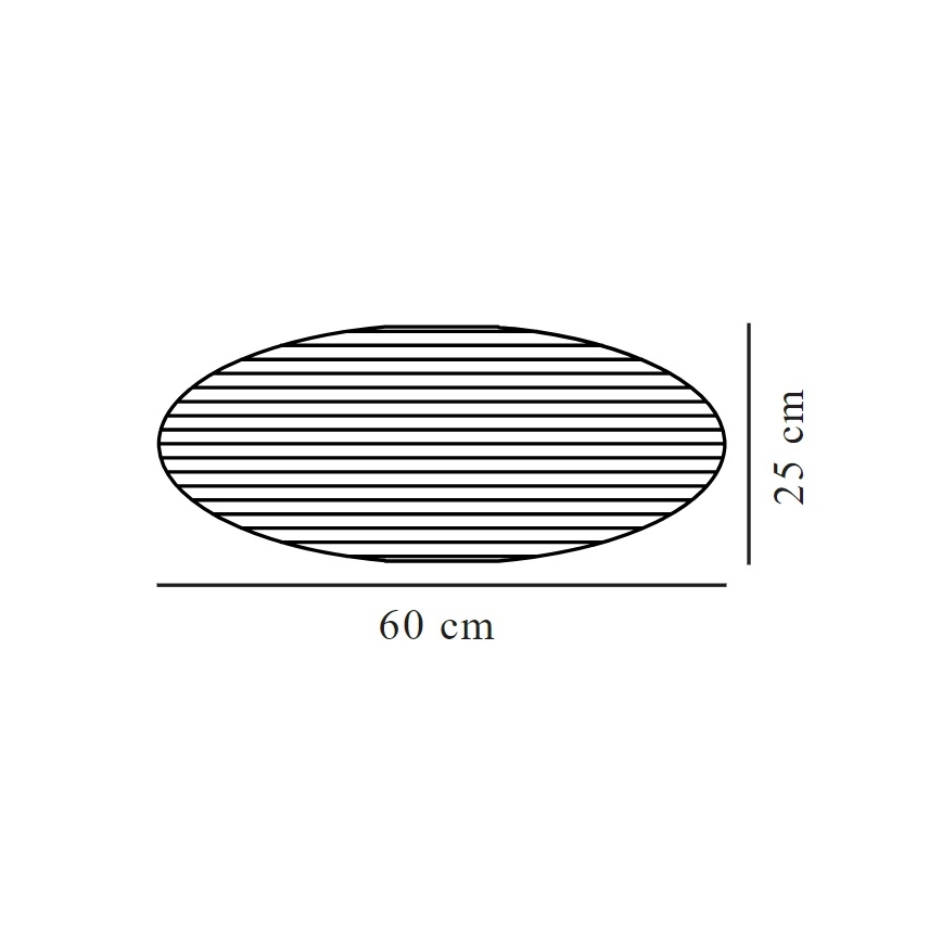 Nordlux - Lampenschirm für Kronleuchter VILLO E27 Ø 60 cm grau