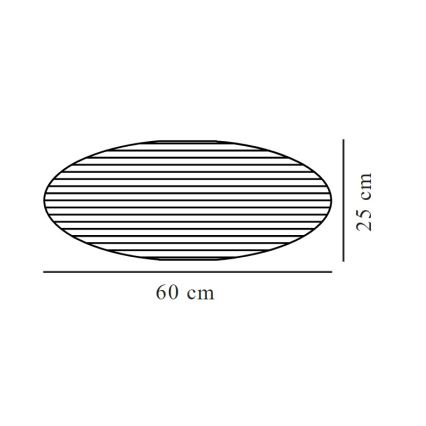 Nordlux - Lampenschirm für Kronleuchter VILLO E27 Ø 60 cm Weiß