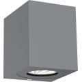 Nordlux - LED-Außenwandleuchte CANTO 2xLED/5W/230V IP44 grau