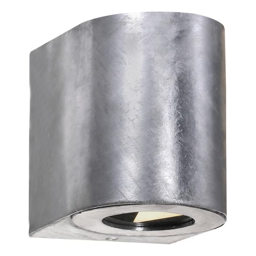 Nordlux - LED Außenwandleuchte CANTO 2xLED/6W/230V IP44 silber