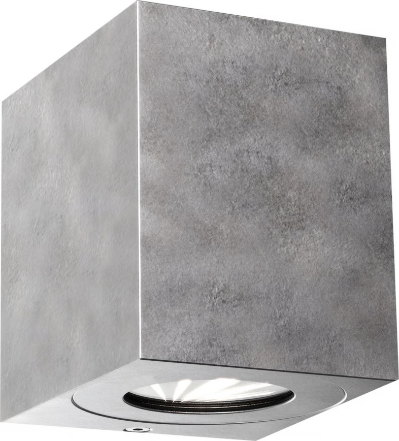 Nordlux - LED Außenwandleuchte CANTO 2xLED/6W/230V IP44 silber
