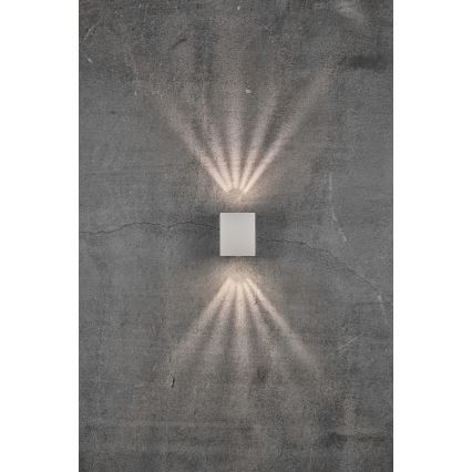 Nordlux - LED Außenwandleuchte CANTO 2xLED/6W/230V IP44 weiß
