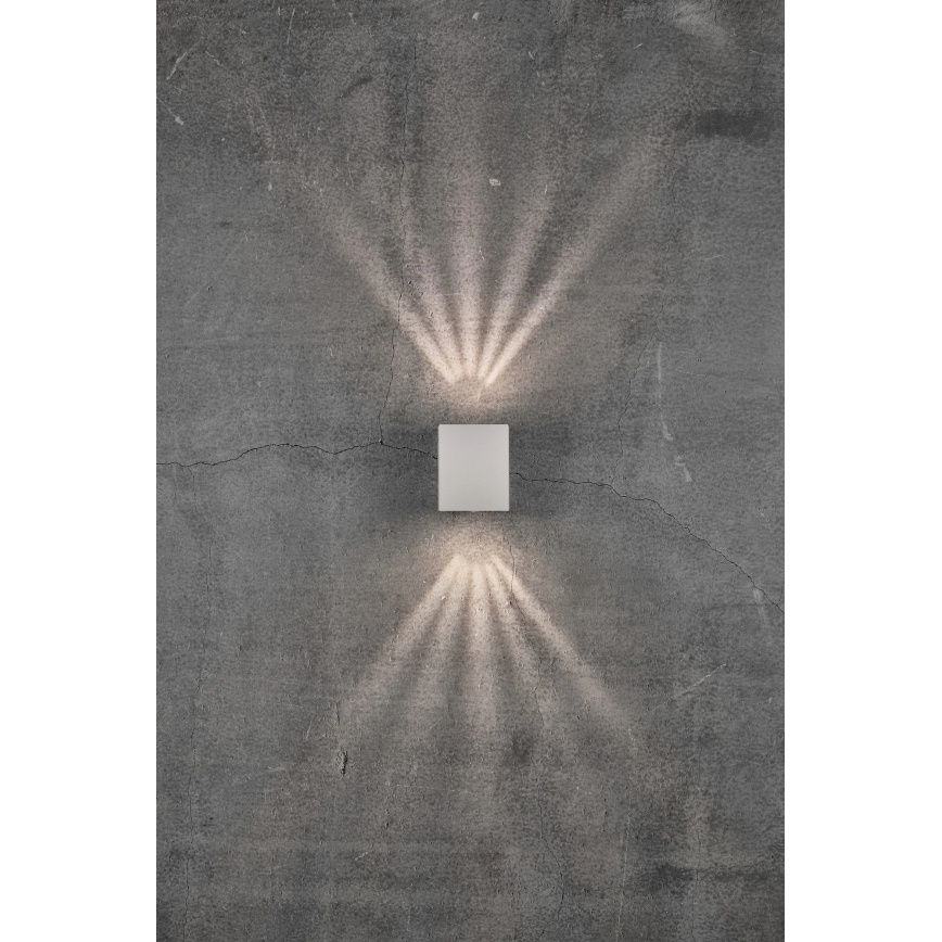 Nordlux - LED Außenwandleuchte CANTO 2xLED/6W/230V IP44 weiß