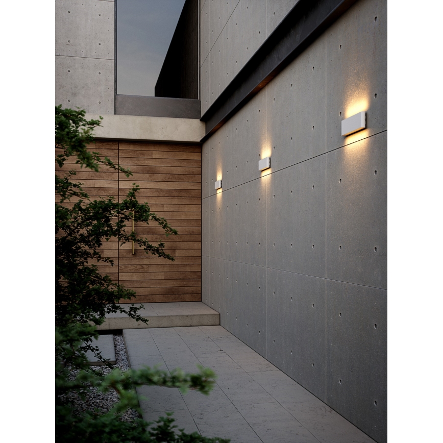 Nordlux - LED Außenwandleuchte KINVER LED/10W/230V IP54 weiß