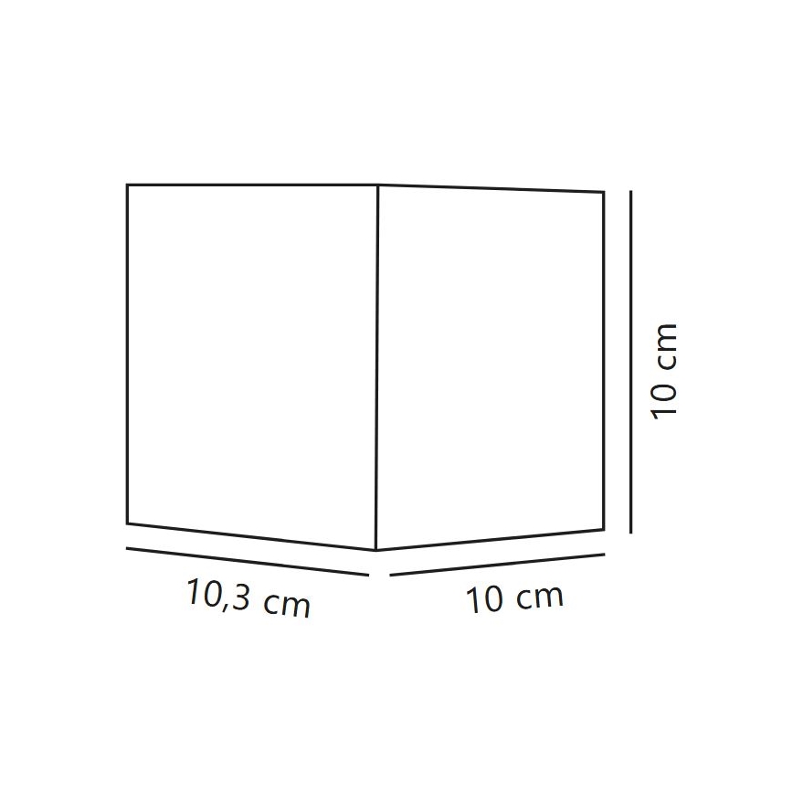 Nordlux - LED-Außenwandleuchte MILDA LED/4,9W/230V IP44 anthrazit