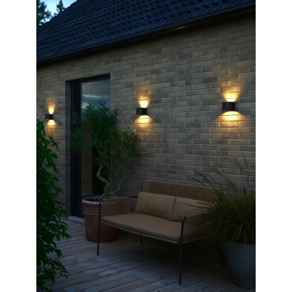 Nordlux - LED Außenwandleuchte MILDA LED/4,9W/230V IP44 schwarz