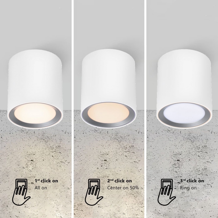 Nordlux - LED Badezimmer-Einbaustrahler LANDON LED/6,5W/230V IP44 Weiß