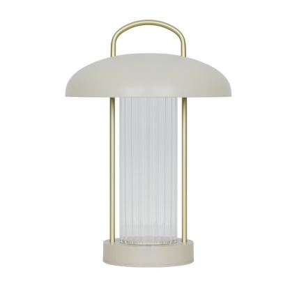 Nordlux - MIRANO LED/3W/3,7V, dimmbare, wiederaufladbare Touch-Tischlampe, beige