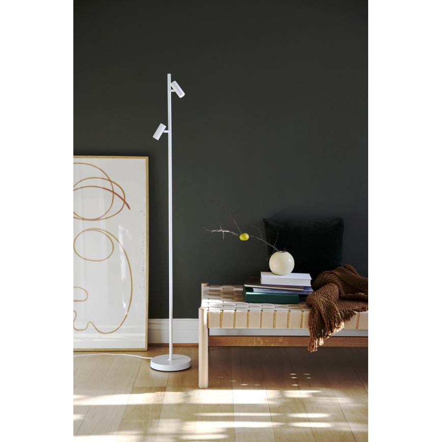 Nordlux - LED dimmbare Stehleuchte mit Touch-Funktion OMARI 2xLED/3,2W/230V weiß