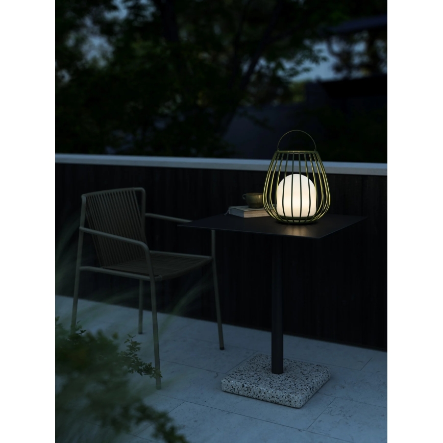 Nordlux - LED-dimmbare, tragbare Außenleuchte JIM TO-GO LED/3W/3,7V IP54 5000 mAh grün