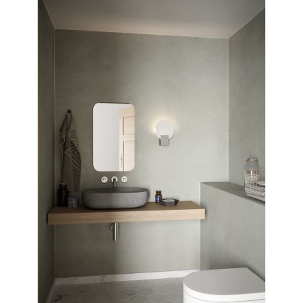 Nordlux - LED dimmbare Badezimmer-Wandleuchte HESTER LED/9,5W/230V IP44 weiß