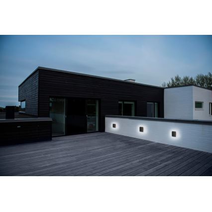 Nordlux - LED-Outdoor-Wandleuchte ARTEGO LED/7,2W/230V 3000K IP54 schwarz