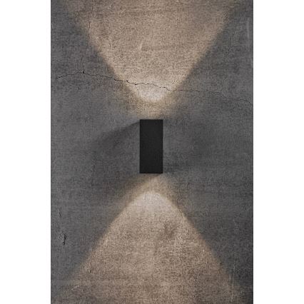 Nordlux - LED-Outdoor-Wandleuchte ASBOL LED/13,3W/230V 3000K IP44 schwarz