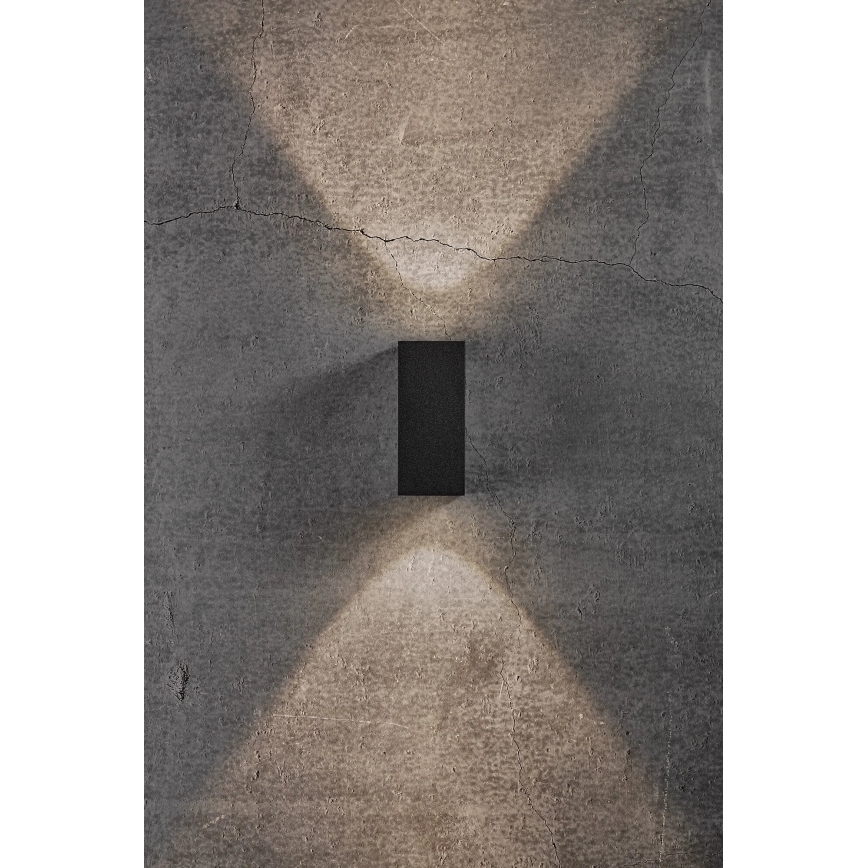 Nordlux - LED-Outdoor-Wandleuchte ASBOL LED/13,3W/230V 3000K IP44 schwarz