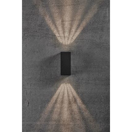 Nordlux - LED-Outdoor-Wandleuchte ASBOL LED/13,3W/230V 3000K IP44 schwarz