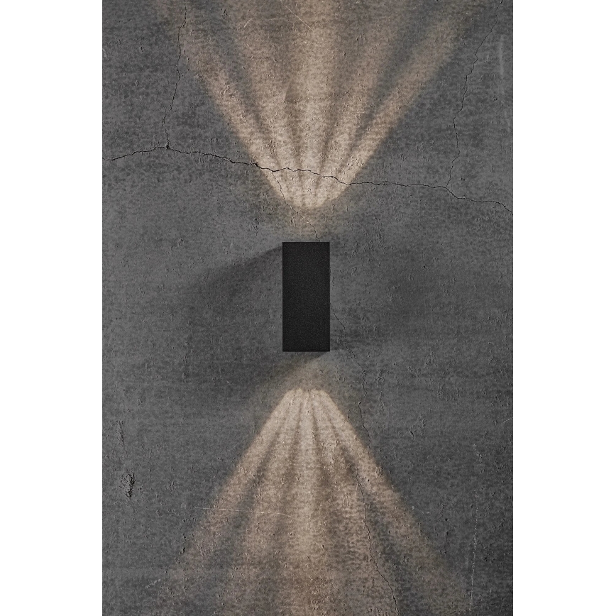 Nordlux - LED-Outdoor-Wandleuchte ASBOL LED/13,3W/230V 3000K IP44 schwarz