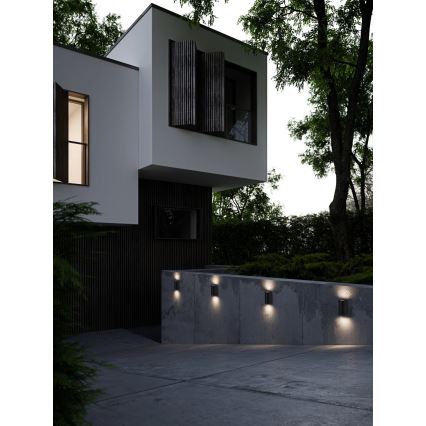 Nordlux - LED-Outdoor-Wandleuchte ASBOL LED/13,3W/230V 3000K IP44 schwarz