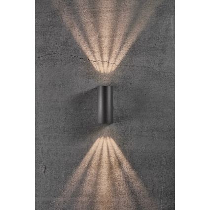 Nordlux - LED-Outdoor-Wandleuchte ASBOL LED/13,3W/230V 3000K IP44 schwarz
