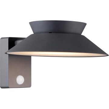 Nordlux - LED-Solar-Wandleuchte mit Sensor JUSTINA LED/5W/3,7V IP44 1800 mAh