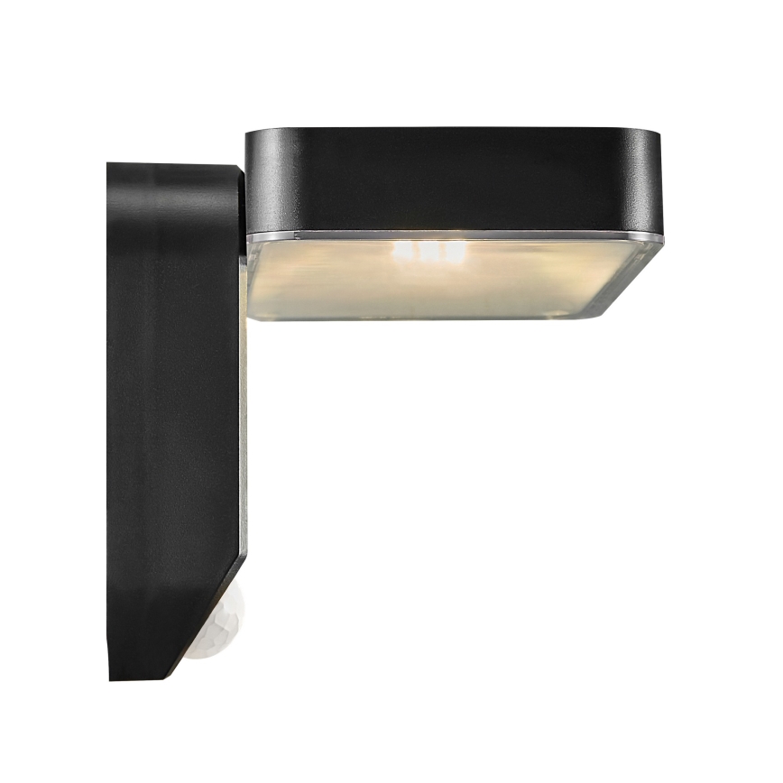 Nordlux - LED Solar-Wandleuchte mit Sensor RICA LED/5W/3,7V IP44 2200 mAh eckig