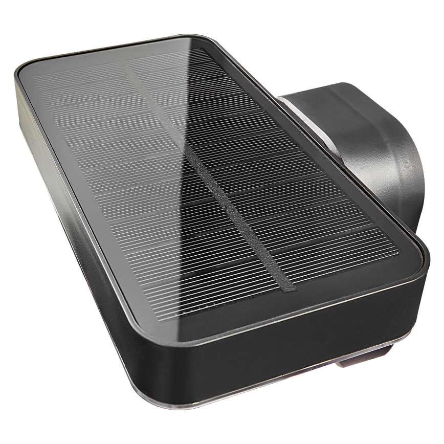 Nordlux - LED Solar-Wandleuchte mit Sensor RICA LED/5W/3,7V IP44 2200 mAh eckig