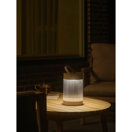 Nordlux - LED-Solarlampe COUPAR LED/3,2W/3,7V beige