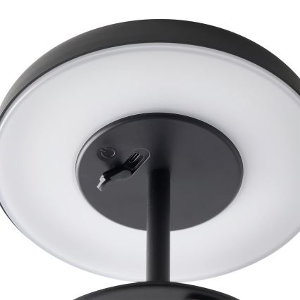Nordlux - LED-Solarlampe ELMER LED/2W/3,7V IP44 schwarz