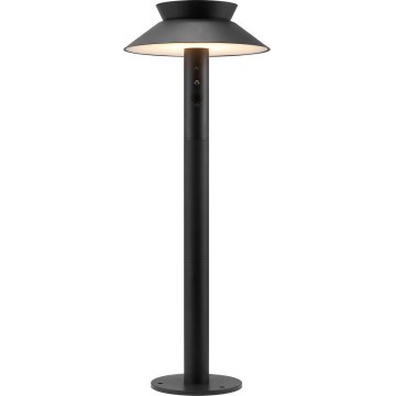 Nordlux - LED-Solarlampe mit Sensor, LED/5 W/3,7 V, IP44, schwarz
