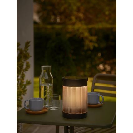 Nordlux - LED-Solarleuchte COUPAR LED/3,2 W/3,7 V schwarz