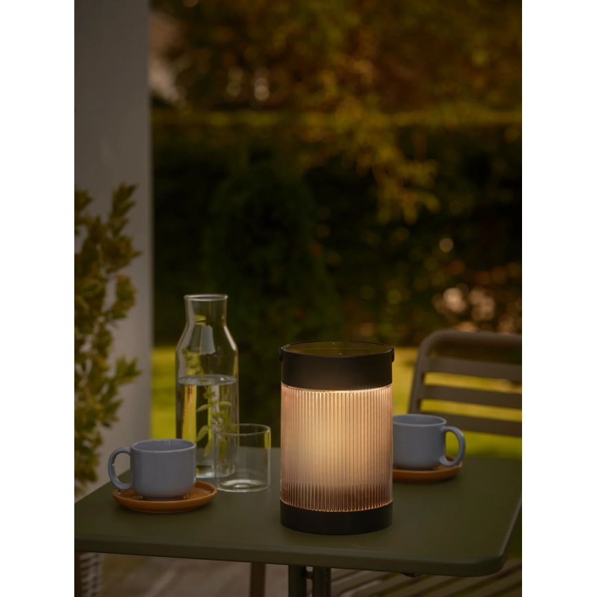 Nordlux - LED-Solarleuchte COUPAR LED/3,2 W/3,7 V schwarz