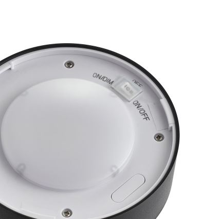 Nordlux - LED Solarleuchte COUPAR LED/3,2W/5V 3000K IP44 Schwarz 1800 mAh