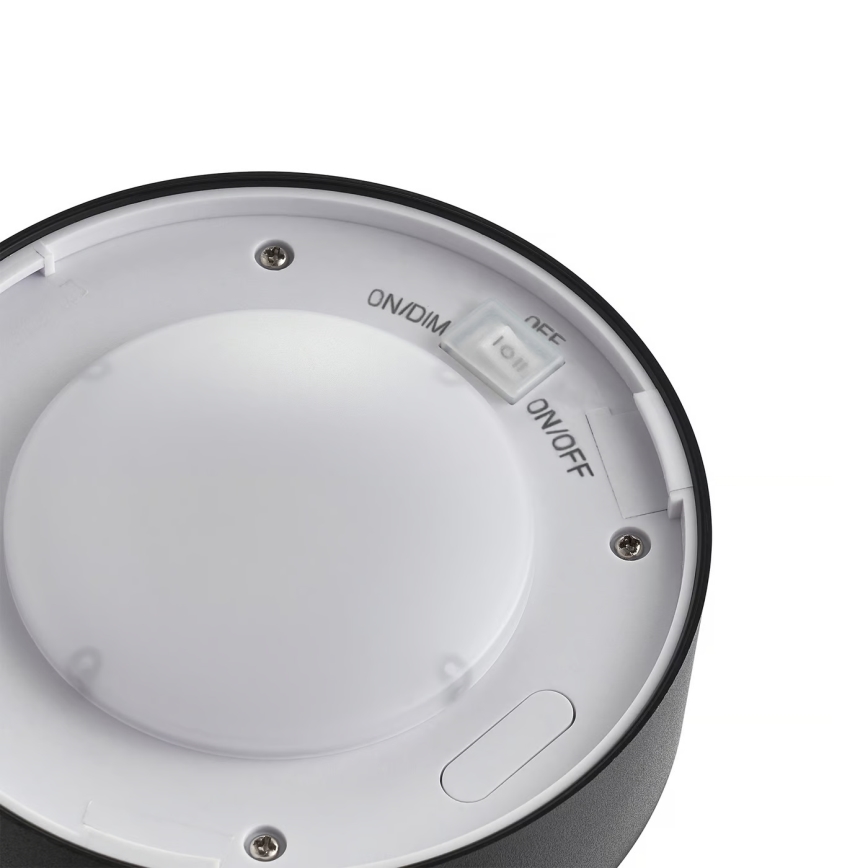 Nordlux - LED Solarleuchte COUPAR LED/3,2W/5V 3000K IP44 Schwarz 1800 mAh