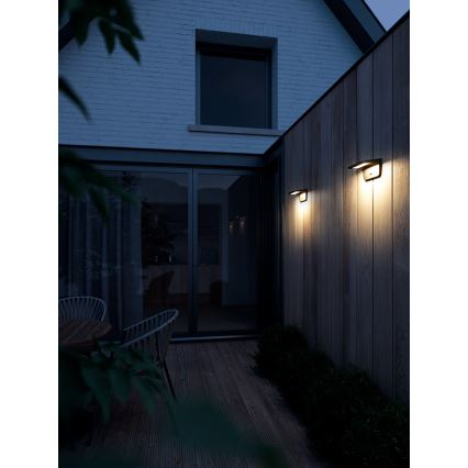 Nordlux - LED-Solarwandleuchte mit Sensor AGENA LED/5W/3,7V IP44 2200 mAh