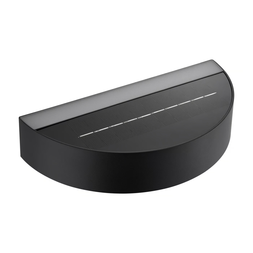 Nordlux - LED-Solarwandleuchte mit Sensor MONAY LED/5W/5V 3000K IP44 2000 mAh schwarz