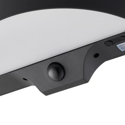Nordlux - LED-Solarwandleuchte mit Sensor MONAY LED/5W/5V 3000K IP44 2000 mAh schwarz