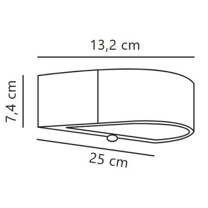 Nordlux - LED-Solarwandleuchte mit Sensor MONAY LED/5W/5V 3000K IP44 2000 mAh schwarz
