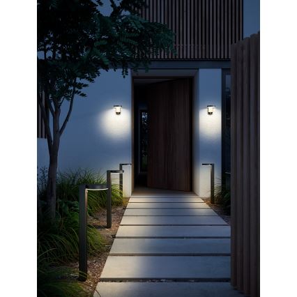Nordlux - LED-Solarwandleuchte mit Sensor RICA LED/5W/3,7V IP44 2200 mAh rund