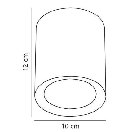 Nordlux - Dimmbare LED-Spotleuchte FALLON LONG LED/5,5W/230V weiß
