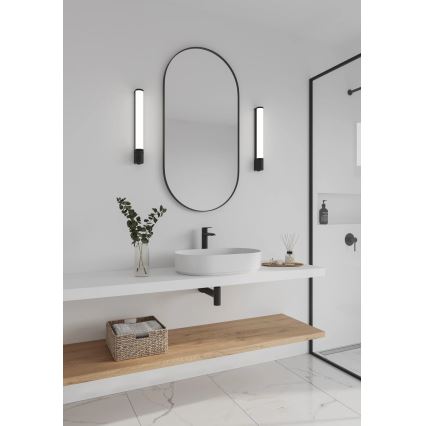 Nordlux - LED Unterbauleuchte mit Steckdose MALAIKA LED/6W/230V IP44 schwarz