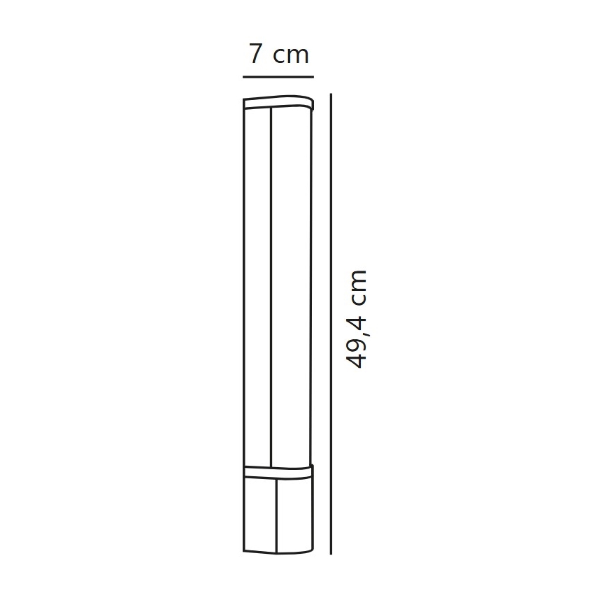Nordlux - LED Unterbauleuchte mit Steckdose MALAIKA LED/6W/230V IP44 schwarz