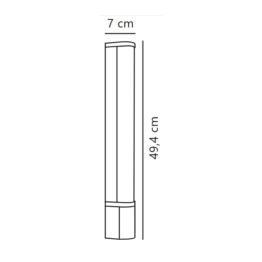 Nordlux - LED Unterbauleuchte mit Steckdose MALAIKA LED/6W/230V 3000K IP44 Weiß