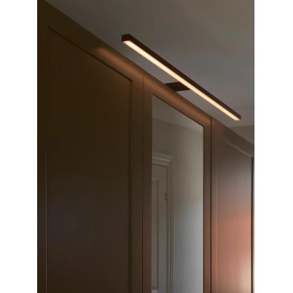 Nordlux - LED Badezimmerspiegelbeleuchtung MARLEE LED/11,5W/230V 3000K IP44 Schwarz