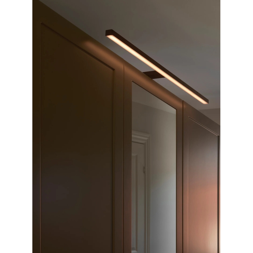 Nordlux - LED Badezimmerspiegelbeleuchtung MARLEE LED/11,5W/230V 3000K IP44 Schwarz