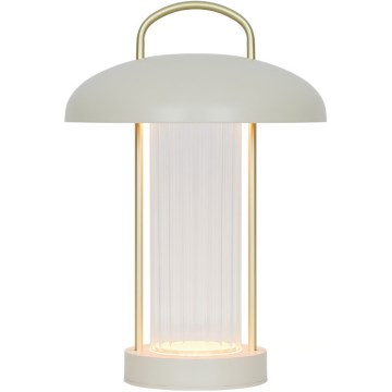 Nordlux - MIRANO LED/3W/3,7V, dimmbare, wiederaufladbare Touch-Tischlampe, beige