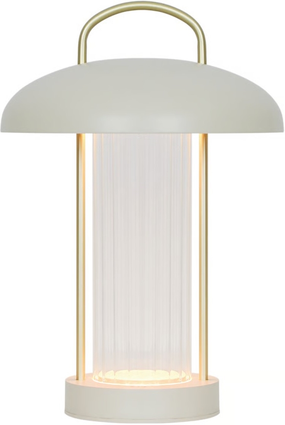 Nordlux - MIRANO LED/3W/3,7V, dimmbare, wiederaufladbare Touch-Tischlampe, beige