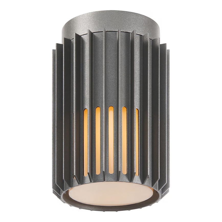 Nordlux - Outdoor-Deckenleuchte ALUDRA 1xE27/15W/230V d 12,4 cm anthrazit