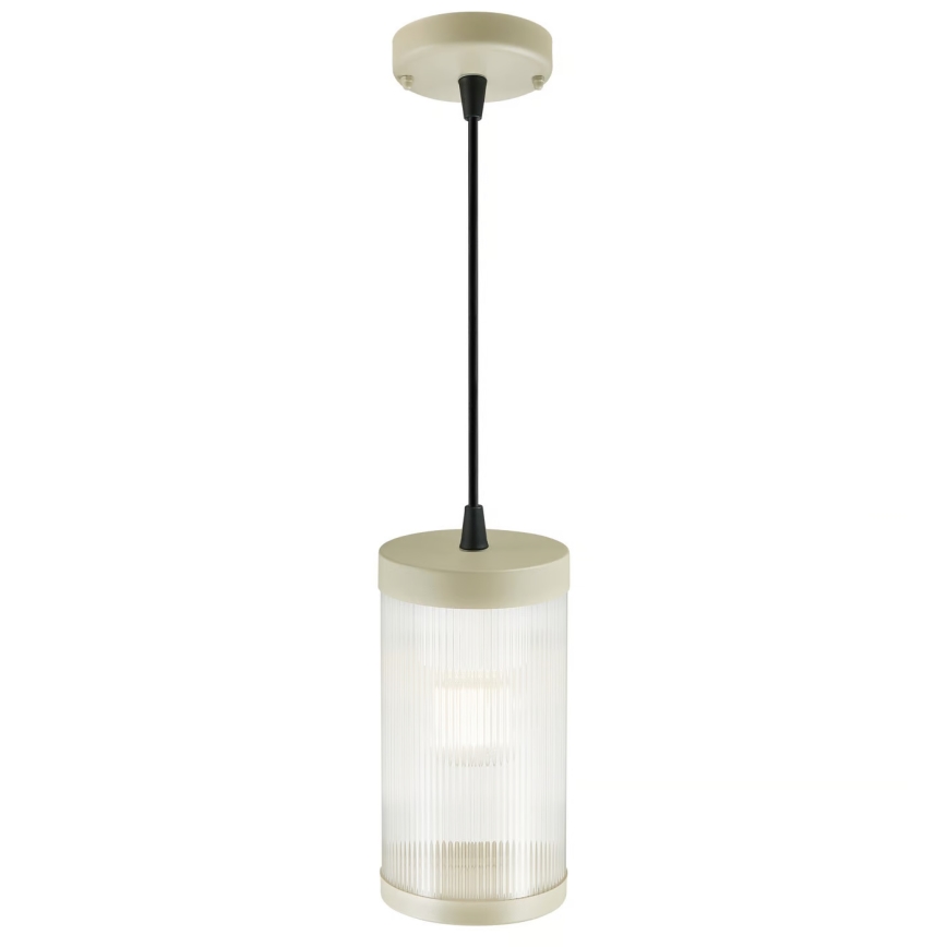 Nordlux - Outdoor-Hängeleuchte COUPAR 1xE27/25W/230V IP33 d 13 cm cremefarben