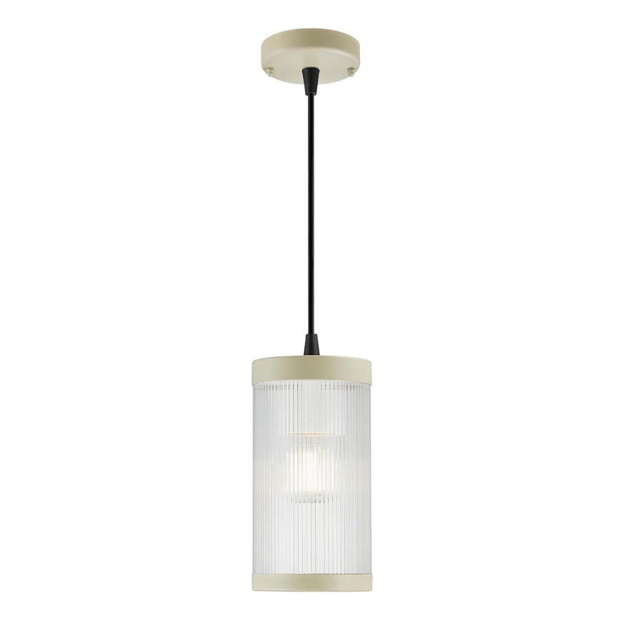 Nordlux - Outdoor-Hängeleuchte COUPAR 1xE27/25W/230V IP33 d 13 cm cremefarben